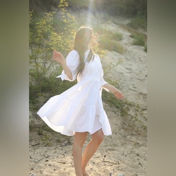 MONICA NERA Caroline Cotton Dress - Picture 3 of 13